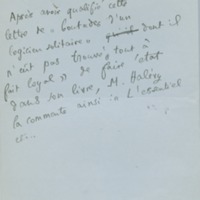 Lettre de Julien Benda à Jean Paulhan, 1930