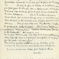 Lettre de Bertha Rhodes à Jean Paulhan, 1935-02-07