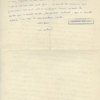 Lettre de Marcel Arland à Jean Paulhan, 1928