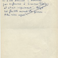 Lettre de Marcel Arland à Jean Paulhan, 1955