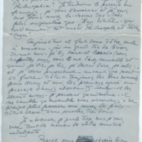 Lettre de Barbara Church à Jean Paulhan (30 juillet 1951)