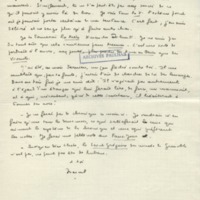 Lettre de Marcel Arland à Jean Paulhan, 1935