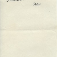 Lettre de Jean Paulhan à Barbara Church (1954)