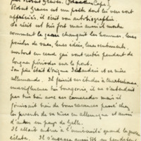 Lettre de Bertha Rhodes à Jean Paulhan, 1930-01-28