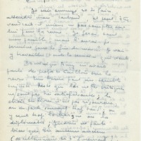 Lettre de Marcel Arland à Jean Paulhan, 1957
