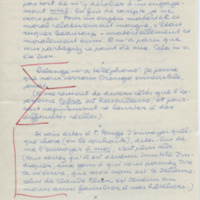 Lettre de Claude Elsen à Jean Paulhan, 1951