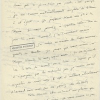 Lettre d'André Rolland de Renéville à Jean Paulhan, 1932-12-03