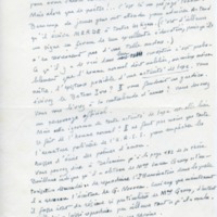 Lettre d'André Rolland de Renéville à Jean Paulhan, 1950-07-31