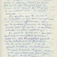 Lettre de Marcel Arland à Jean Paulhan, 1958