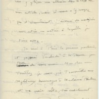 Lettre d'André Rolland de Renéville à Jean Paulhan, 1932-01-02