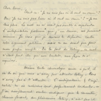 Lettre d&#039;André Berne-Joffroy à Jean Paulhan, 1950-08-16