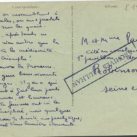 Lettre de Marcel Arland à Jean Paulhan, 1926