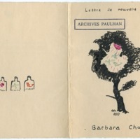 Lettre de Jean Paulhan à Barbara Church (décembre 1935)