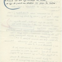 Lettre de Marcel Arland à Jean Paulhan, 1953