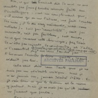 Lettre de Marcel Arland à Jean Paulhan, 1933
