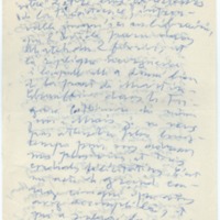 Lettre de Julien Vocance à Jean Paulhan (15 février 1952)