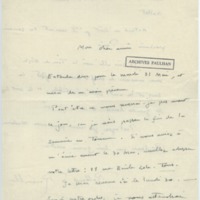 Lettre d'André Rolland de Renéville à Jean Paulhan, 1932-05-24