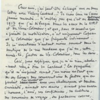 Lettre de Roger Martin du Gard à Jean Paulhan, 1957-03-02