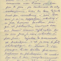 Lettre de Claude Balyne à Jean Paulhan, 1927-11-25