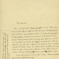 Lettre de Pierre Abraham à Jean Paulhan, 1932-01-23