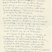 Lettre de Marcel Arland à Jean Paulhan, 1956