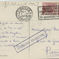 Lettre de Marcel Arland à Jean Paulhan, 1926-04-07