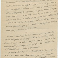Lettre d'André Rolland de Renéville à Jean Paulhan, 1932-09-21