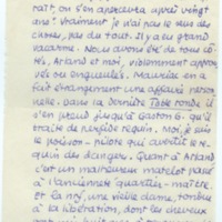 Lettre de Jean Paulhan à Barbara Church (6 février 1953)