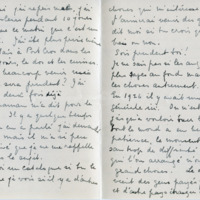 Lettre de Bertha Rhodes à Jean Paulhan, 1934-02-14