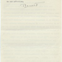 Lettre de Ramon Fernandez à Jean Paulhan (1927)