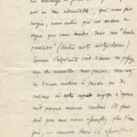 Lettre de Gabriel Bounoure à Jean Paulhan, 1936-11-26