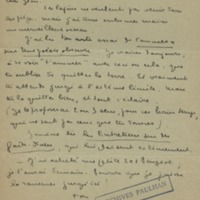 Lettre de Marcel Arland à Jean Paulhan, 1930