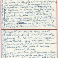 Lettre de Barbara Church à Jean Paulhan (26 juillet 1958)