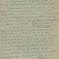 Lettre de Marcel Arland à Jean Paulhan, 1928-07-02
