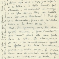 Lettre de Marcel Arland à Jean Paulhan, 1950