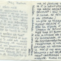 Lettre de Jean Paulhan à Barbara Church (16 mai 1957)