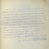Lettre de Marcel Arland à Jean Paulhan, 1929