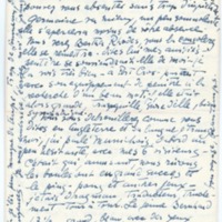 Lettre de Barbara Church à Jean Paulhan (26 juillet 1958)
