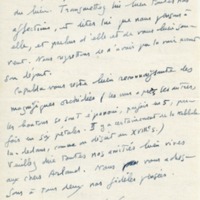 Lettre d'André Rolland de Renéville à Jean Paulhan, 1950-07-14