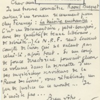 Lettre de Roger Martin du Gard à Jean Paulhan, 1936-01-09