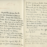 Lettre de Bertha Rhodes à Jean Paulhan, 1931-01-15