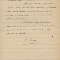 Lettre de Léon Bopp à Jean Paulhan, 1952-10-30