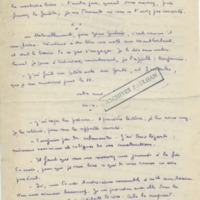 Lettre de Marcel Arland à Jean Paulhan, 1927