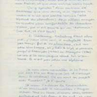 Lettre de Claude Elsen à Jean Paulhan, 1958-10-19