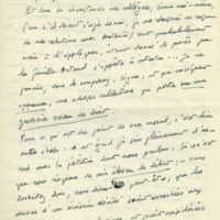 Lettre d'André Rolland de Renéville à Jean Paulhan, 1950-03-17
