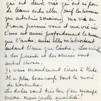 Lettre de Bertha Rhodes à Jean Paulhan, 1935-12-01