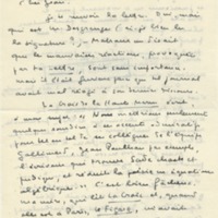 Lettre de Marcel Arland à Jean Paulhan, 1952-07-06