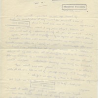 Lettre de Marcel Arland à Jean Paulhan, 1927