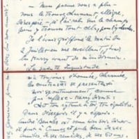 Lettre de Barbara Church à Jean Paulhan (8 juillet 1958)