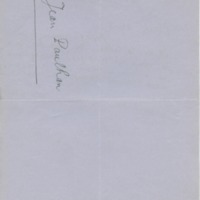 Lettre de Jacques de Lacretelle à Jean Paulhan (1930)